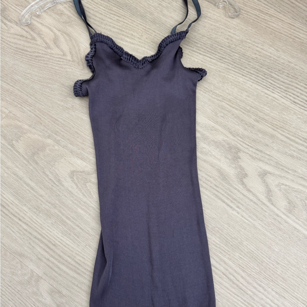 Stylish Women's Ruffled Strap Top 100% Silk